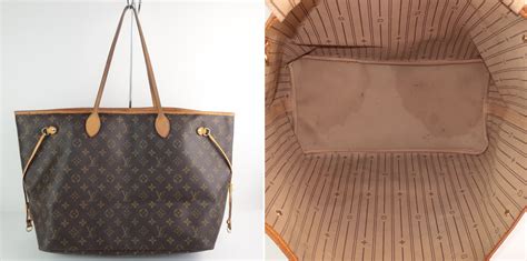 authentic louis vuitton red glazing|real louis vuitton interior lining.